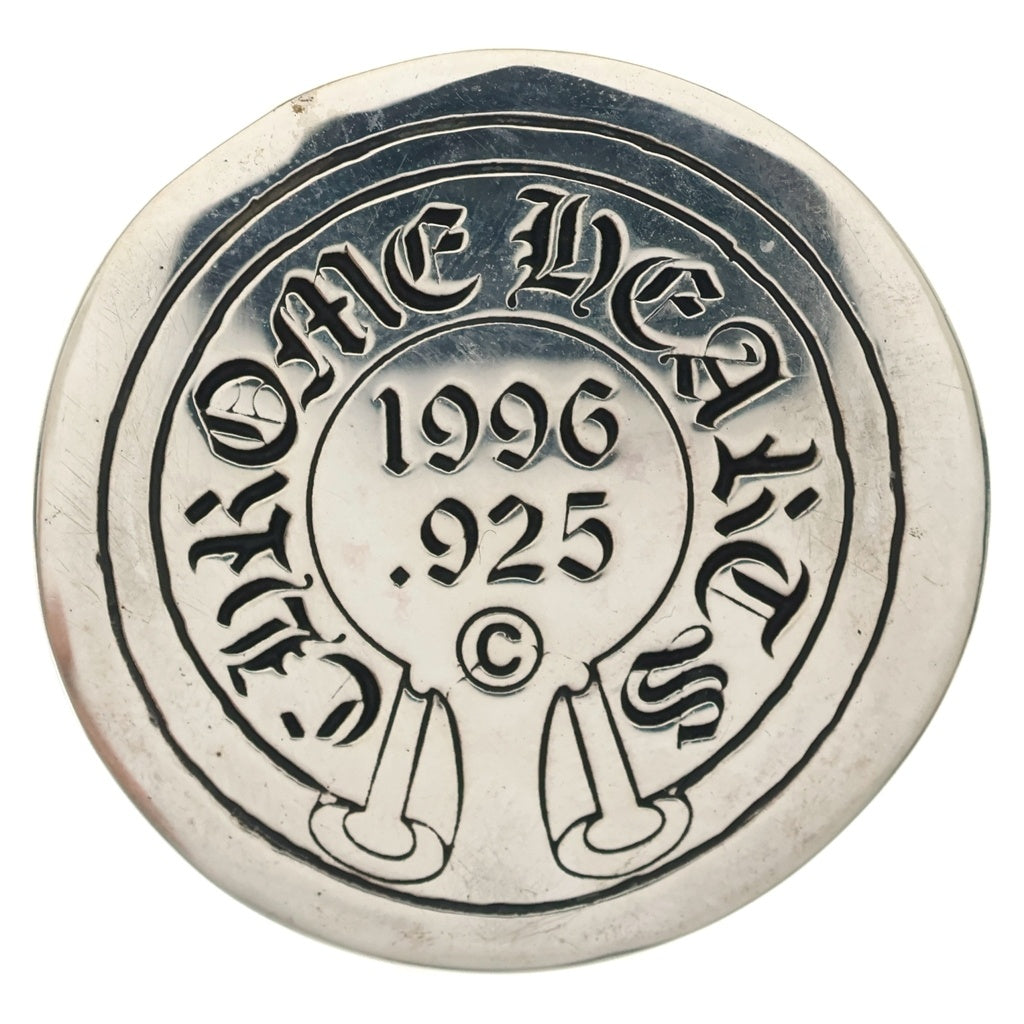 CHROME HEARTS(クロムハーツ) CANDLE CASE OVAL CROSS オーバルクロス モチーフ キャンドルケース シルバー
