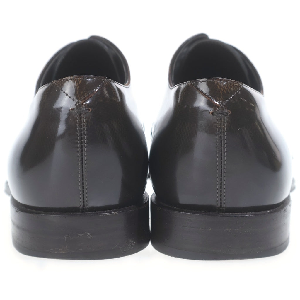 LOUIS VUITTON(ルイヴィトン) MINISTER DERBY ミニスター ダービー レザー ダミエ柄 ローカットドレスシューズ ブラウン