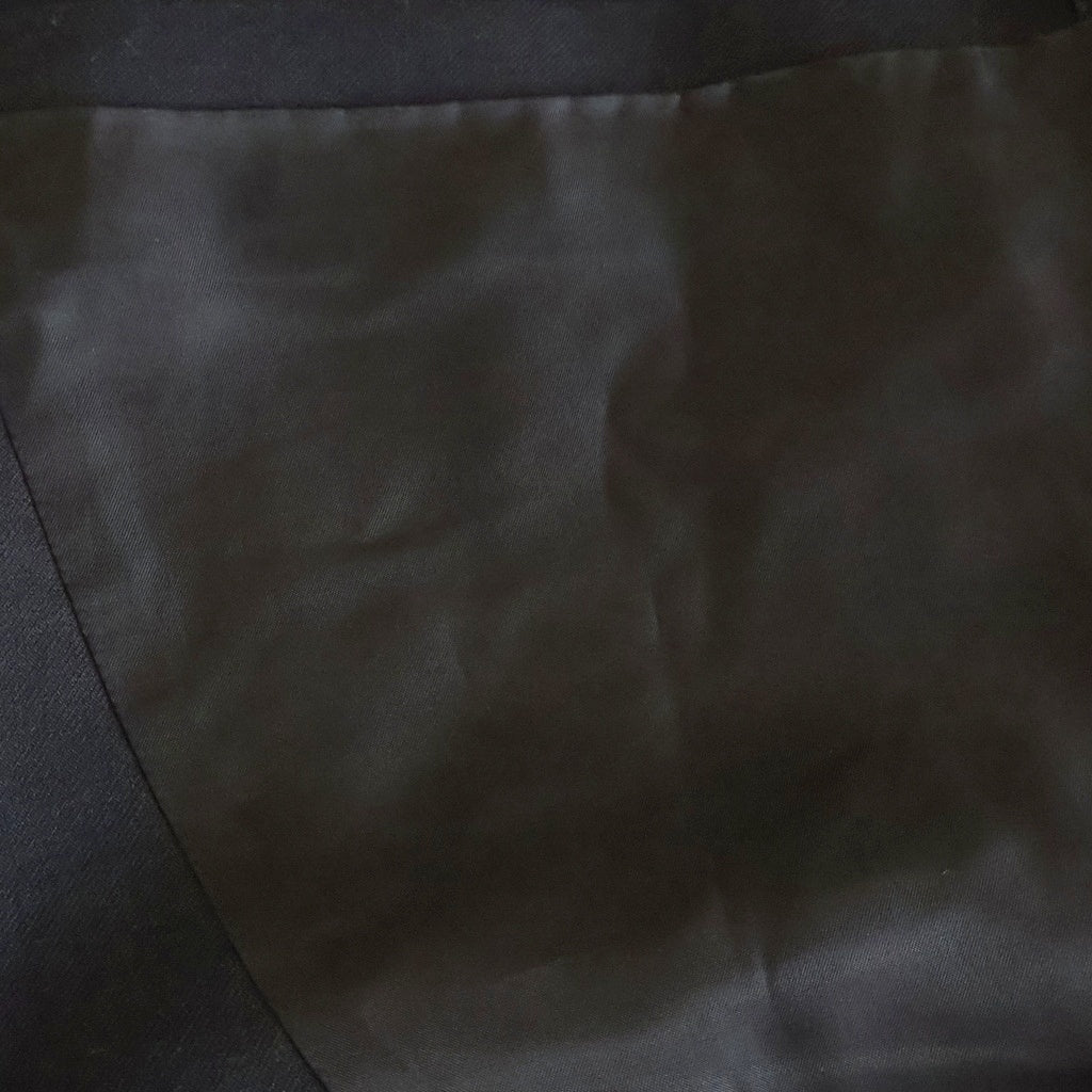 THE RERACS(ザ リラクス) 23SS WOOL/LINEN MANERD OXFORD BIG VEST ウールリネン マナード オックスフォード ビッグベスト ブラック 23SS-REBL-350L-F