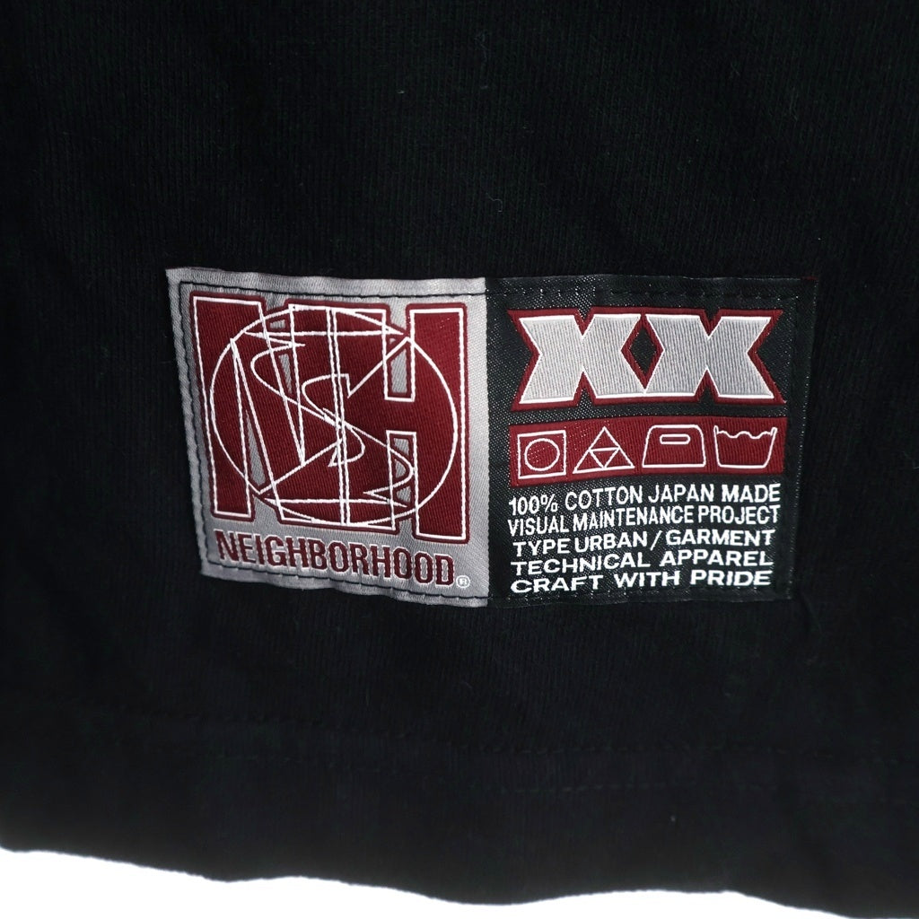 NEIGHBORHOOD(ネイバーフッド) 24AW ×SUBWARE Print LSV T-Shirts サブウェア クルーネック長袖Tシャツ カットソー ブラック