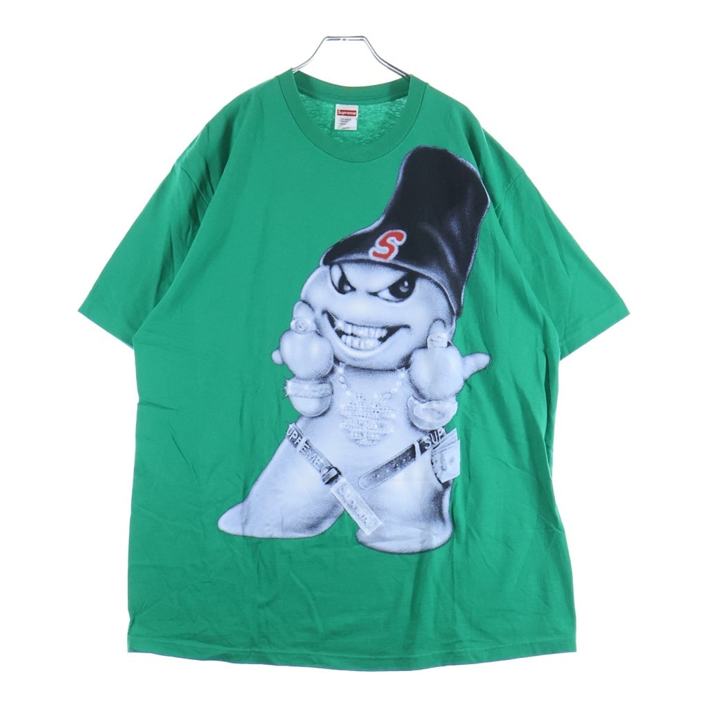 SUPREME(シュプリーム) 25AW Snow Man Tee スノーマン クルーネック半袖Tシャツ カットソー グリーン
