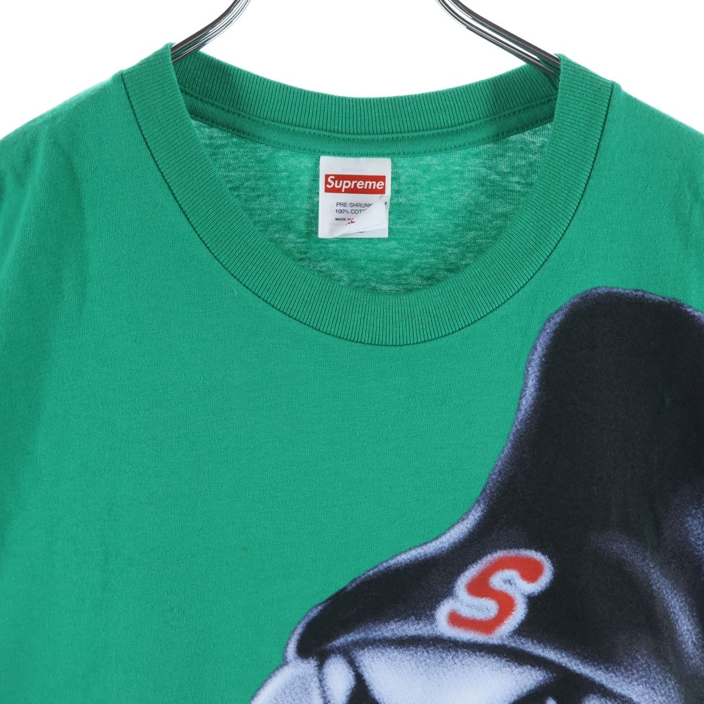 SUPREME(シュプリーム) 25AW Snow Man Tee スノーマン クルーネック半袖Tシャツ カットソー グリーン