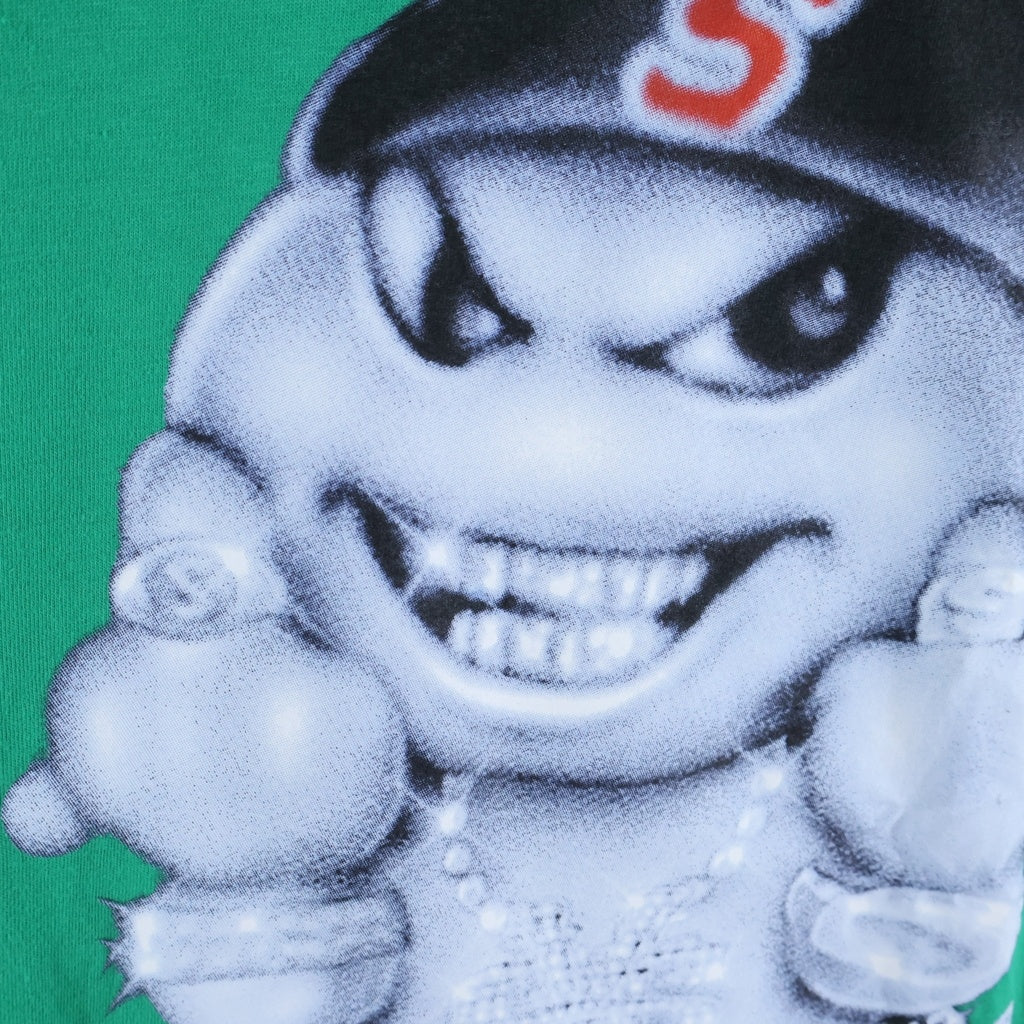 SUPREME(シュプリーム) 25AW Snow Man Tee スノーマン クルーネック半袖Tシャツ カットソー グリーン