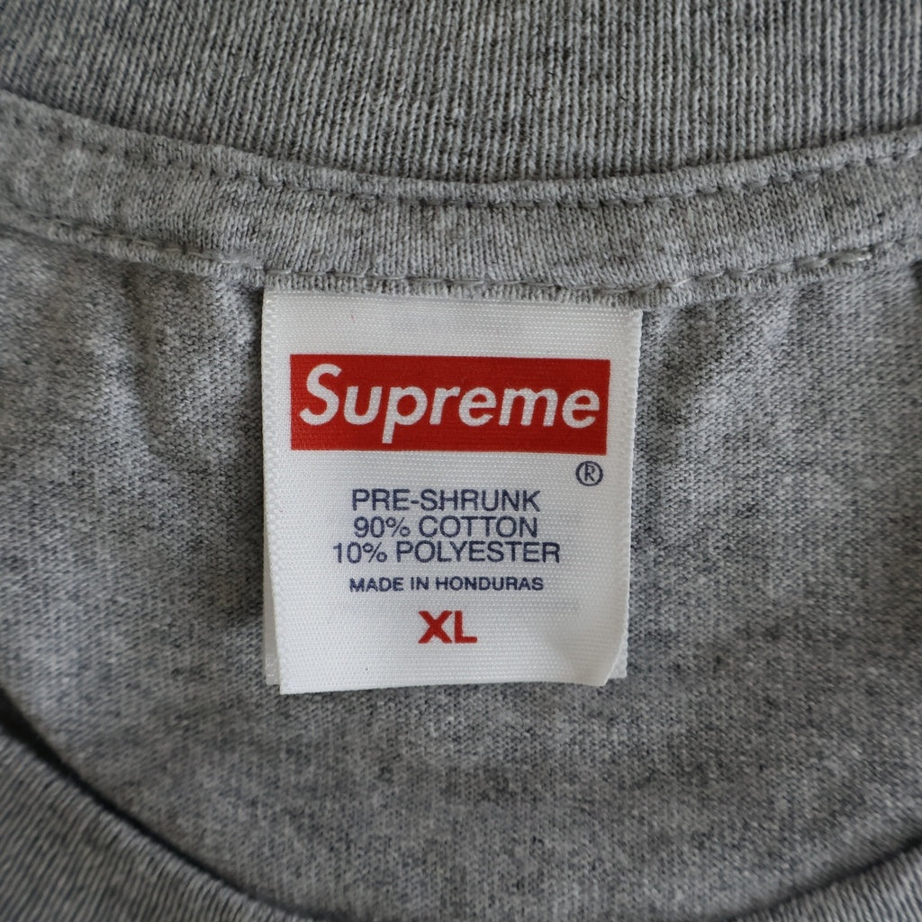 SUPREME(シュプリーム) 25AW Playboi Carti Tee プレイボーイカーティ クルーネック半袖Tシャツ カットソー グレー