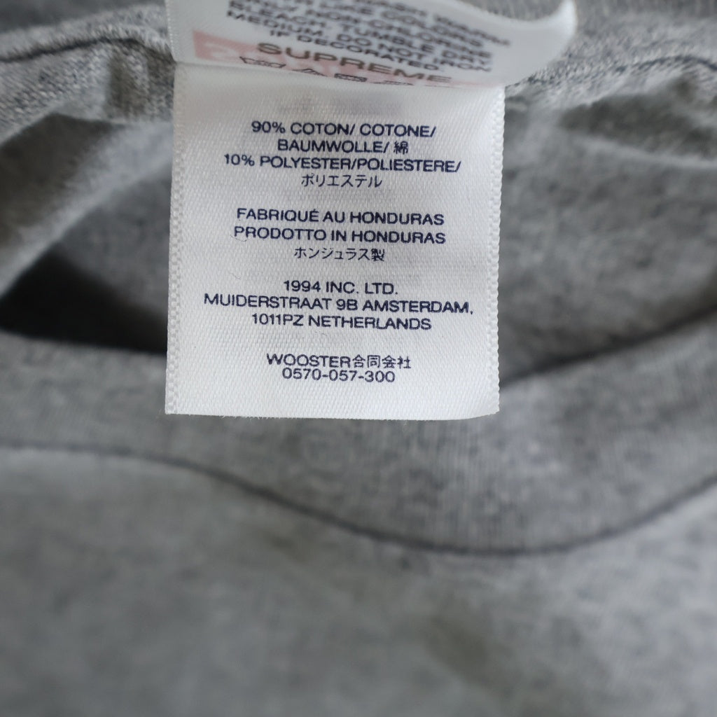 SUPREME(シュプリーム) 25AW Playboi Carti Tee プレイボーイカーティ クルーネック半袖Tシャツ カットソー グレー