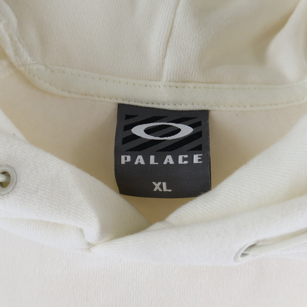 Palace Skateboards(パレススケートボーズ) 24AW ×Oakley Hood オークリー プルオーバーフーディー パーカー アイボリー