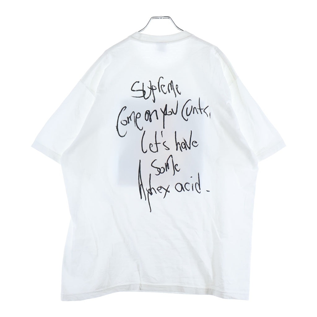 SUPREME(シュプリーム) 25SS Aphex Twin Windowlicker Tee エイフェックスツイン ウィンドウリッカー クルーネック半袖Tシャツ カットソー ホワイト