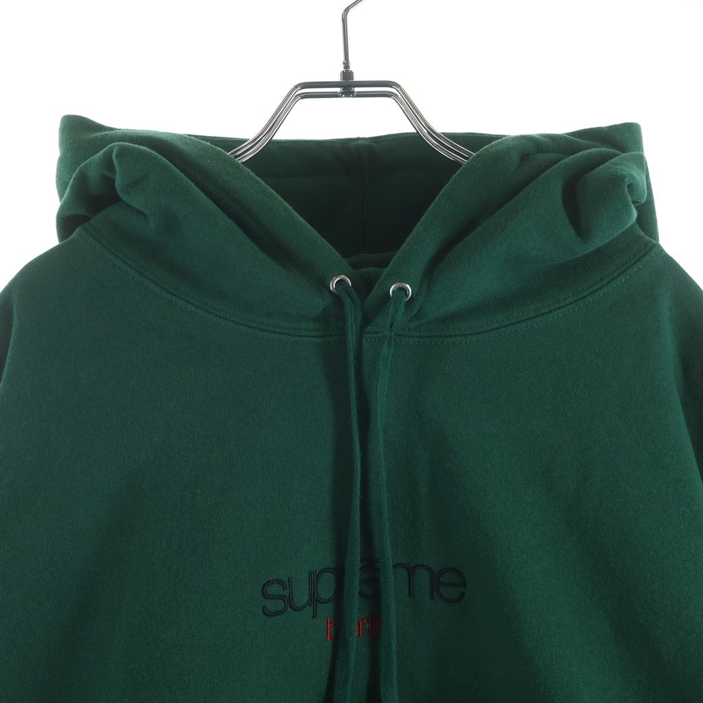SUPREME(シュプリーム) 25AW Classic Logo Shop Hooded Sweatshirt クラシックロゴ ショップ フーデッドスウェットシャツ パーカー グリーン