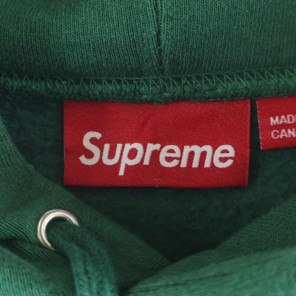 SUPREME(シュプリーム) 25AW Classic Logo Shop Hooded Sweatshirt クラシックロゴ ショップ フーデッドスウェットシャツ パーカー グリーン