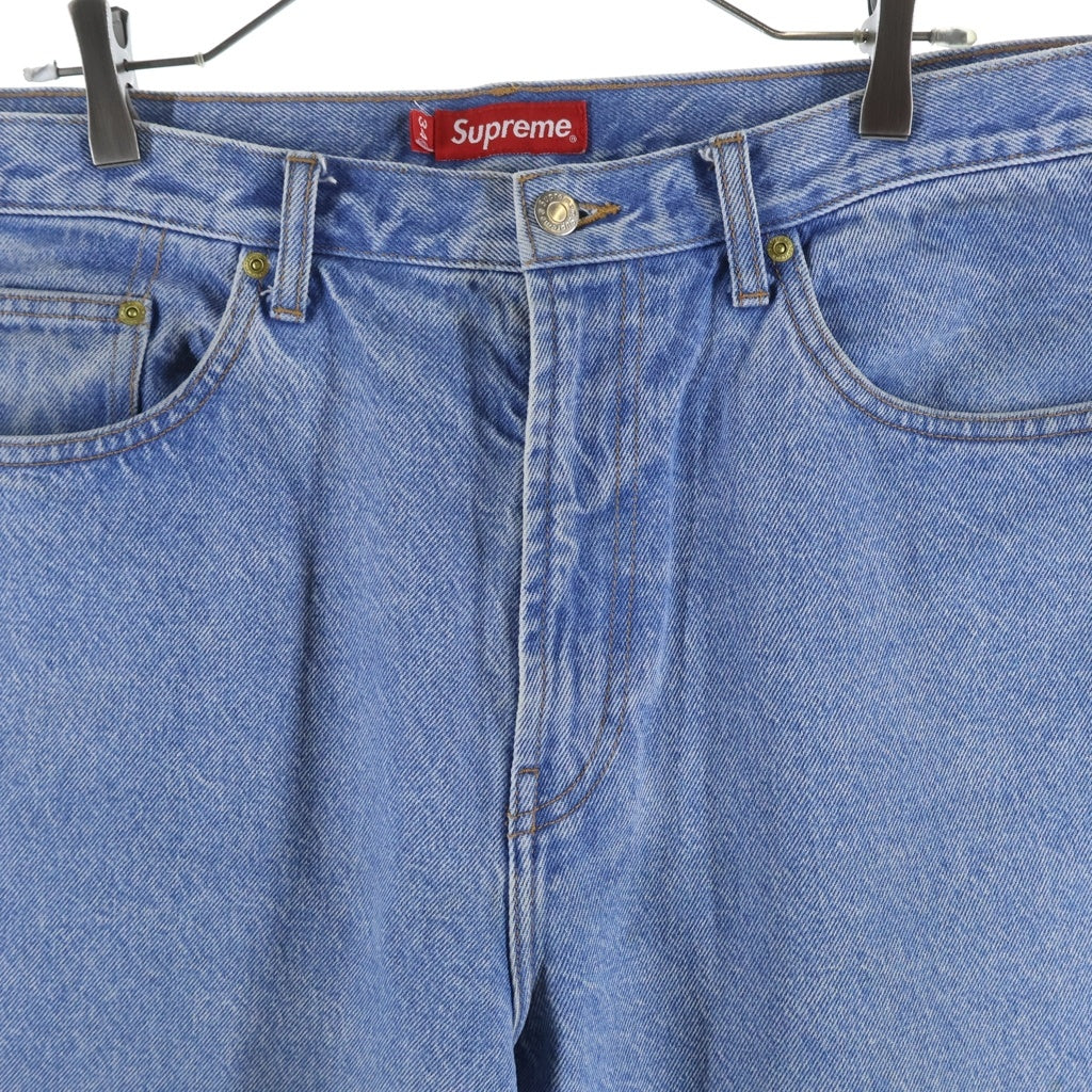 SUPREME(シュプリーム) 22AW Baggy Jean ウォッシュド バギーデニムパンツ インディゴ
