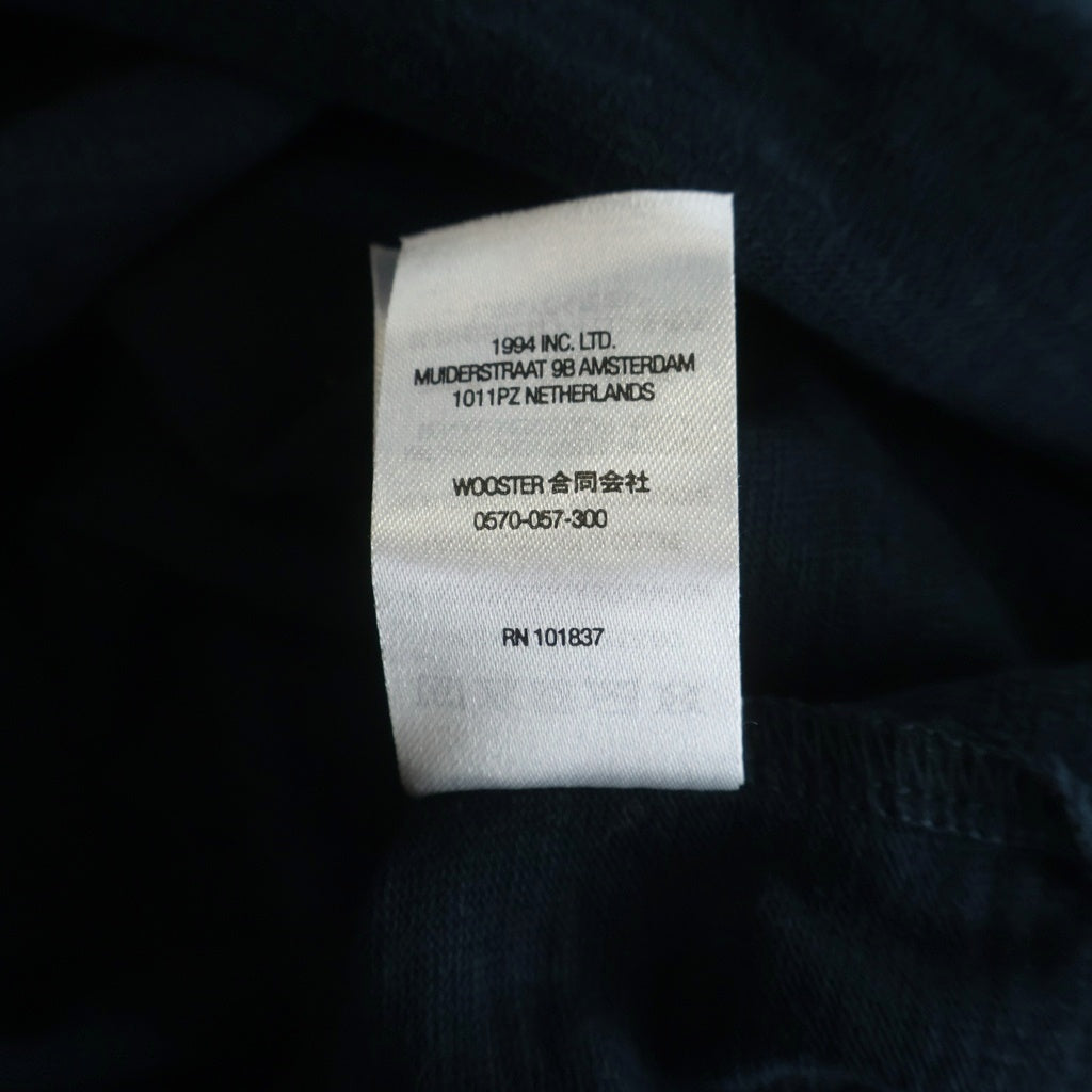 SUPREME(シュプリーム) 25SS S/S Pocket Tee フロントポケット ロゴエンブロイダリー クルーネック半袖Tシャツ カットソー ブラック