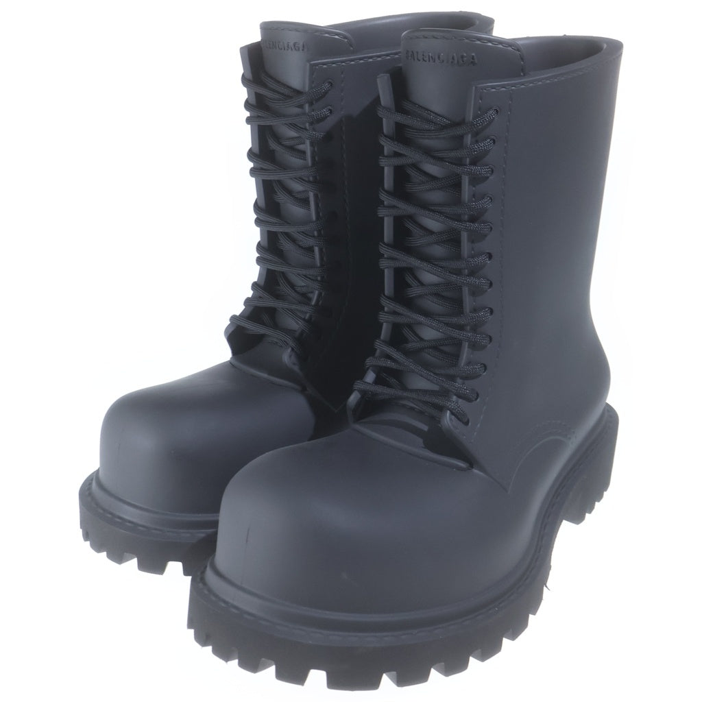 BALENCIAGA(バレンシアガ) STEROID BOOT ステロイド レースアップブーツ ブラック 717807