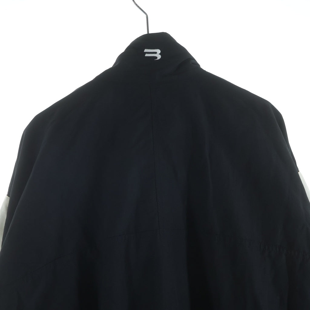 BALENCIAGA(バレンシアガ) 22SS 3B SPORTS ICON TRACK JACKET スポーツアイコン ナイロン トラックジャケット ブラック 675464 TKO48