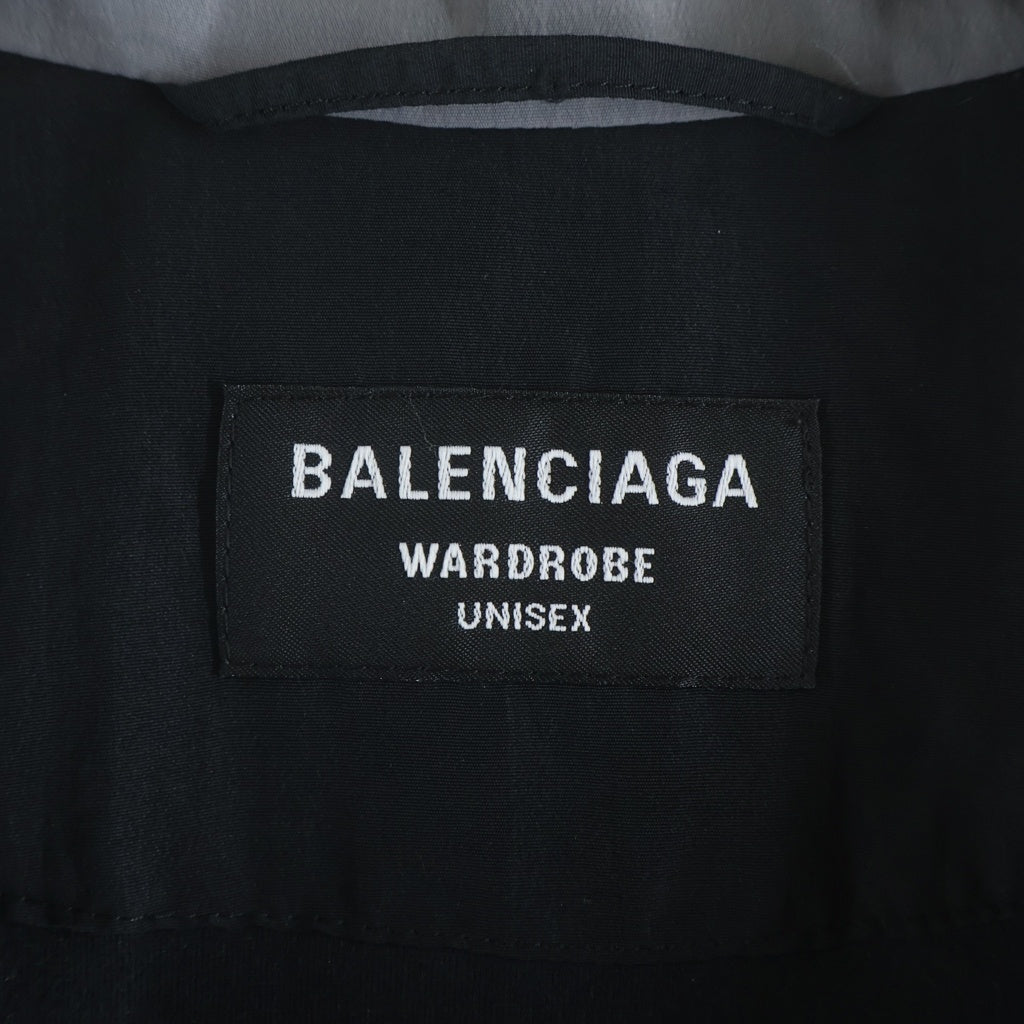 BALENCIAGA(バレンシアガ) 22SS 3B SPORTS ICON TRACK JACKET スポーツアイコン ナイロン トラックジャケット ブラック 675464 TKO48