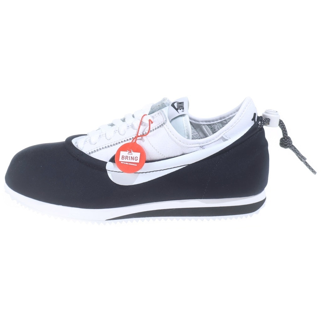 NIKE(ナイキ) ×CLOT CORTEZ BLACK WHITE クロット コルテッツ ローカットスニーカー ホワイト/ブラック US8/26cm DZ3239-002