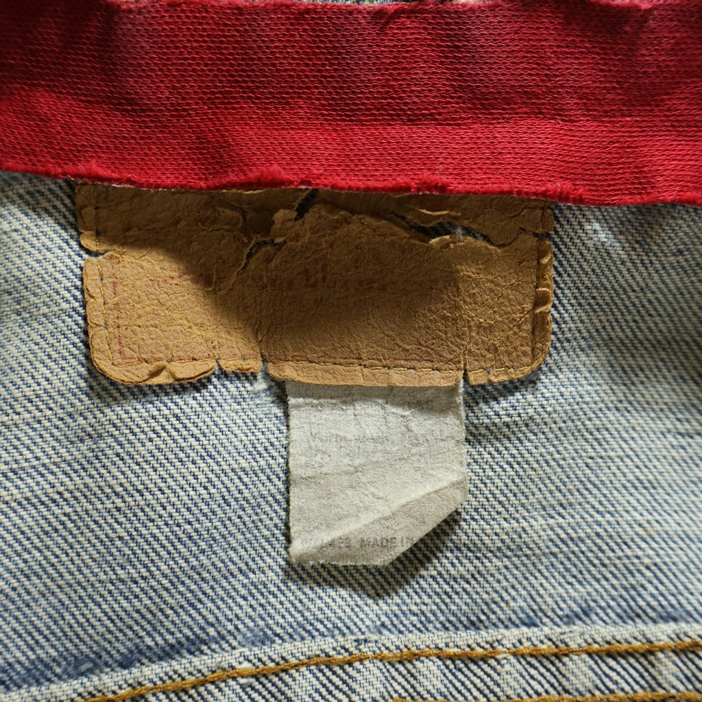 Levi's(リーバイス) 70S VINTAGE 70505 4TH ボタン裏52 スモールe 紙パッチ フォース ヴィンテージ デニムトラッカージャケット インディゴ