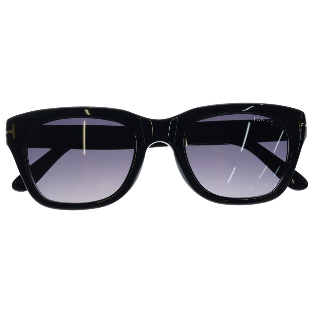 TOM FORD(トムフォード) SNOWDON スノードン ウェリントンフレーム カラーレンズ サングラス メガネ ブラック TF237-F