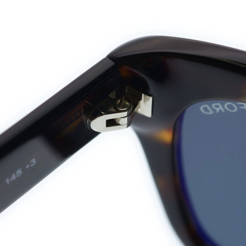 TOM FORD(トムフォード) SNOWDON スノードン ウェリントンフレーム カラーレンズ サングラス メガネ ブラウン/ブラック TF237-F
