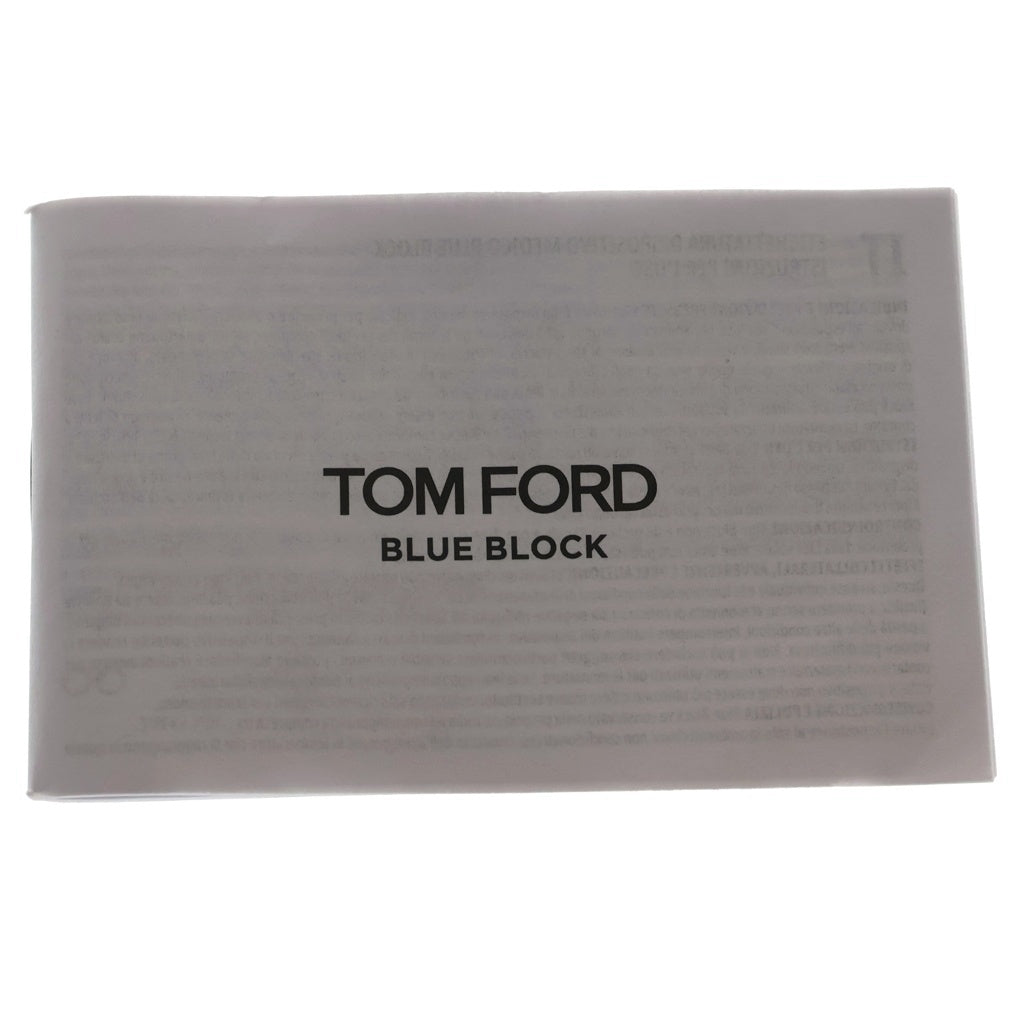 TOM FORD(トムフォード) TF6010-K-B アジアンフィット ウェリントンフレーム クリアレンズ サングラス メガネ ブラック