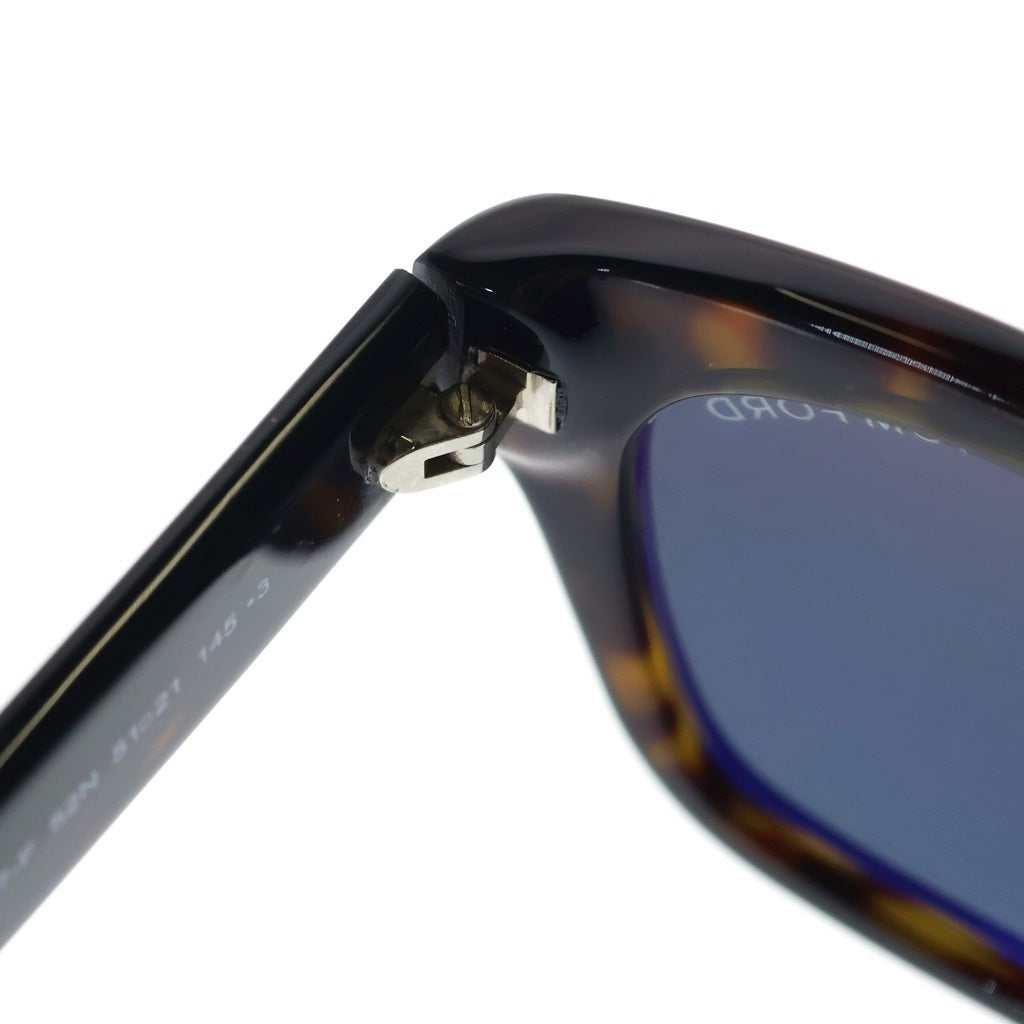 TOM FORD(トムフォード) SNOWDON スノードン ウェリントンフレーム カラーレンズ サングラス メガネ ブラウン/ブラック TF237-F