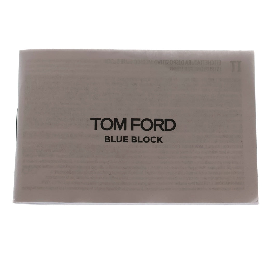 TOM FORD(トムフォード) TF5818-F-B アジアンフィット ウェリントンフレーム クリアレンズ サングラス メガネ ブラック