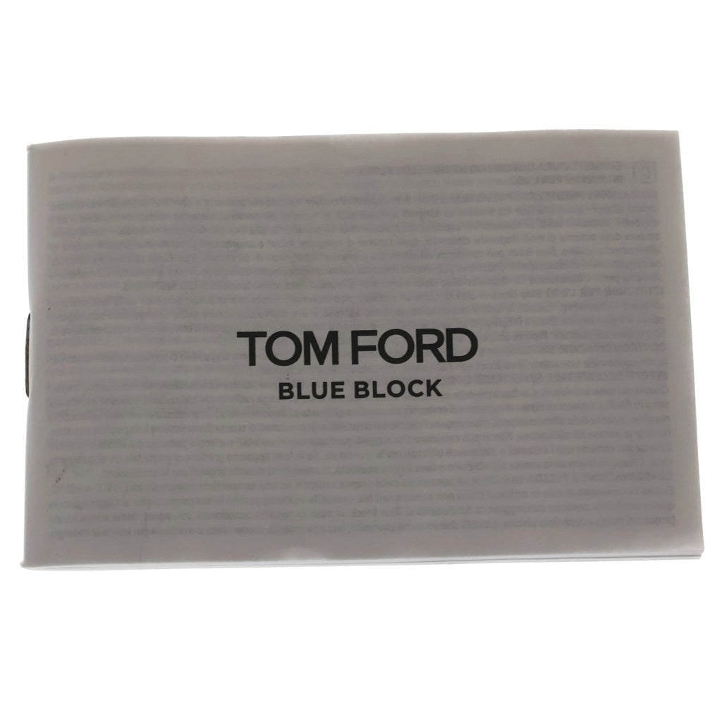 TOM FORD(トムフォード) TF5898-B ウェリントンフレーム クリアレンズ サングラス メガネ ブラック