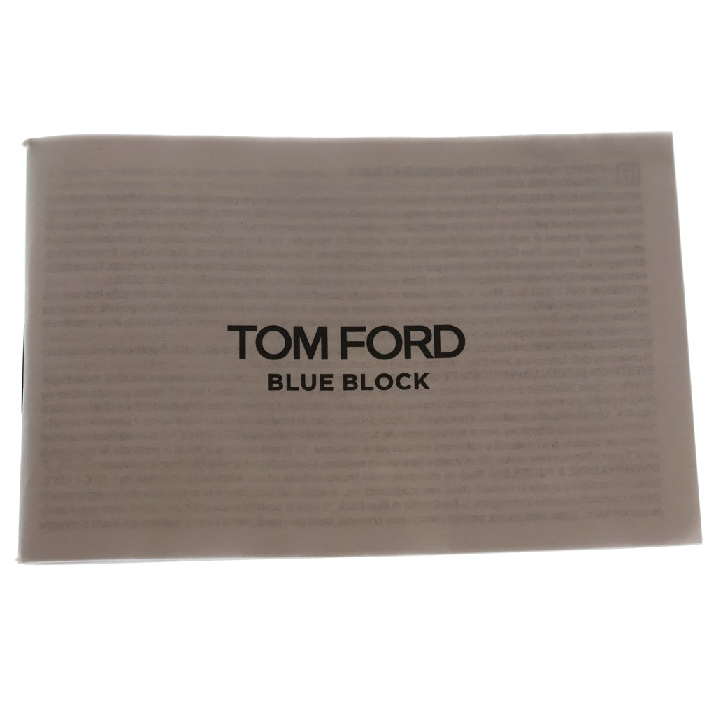 TOM FORD(トムフォード) TF5781-D-B アジアンフィット スクエアフレーム クリアレンズ サングラス メガネ ブラック