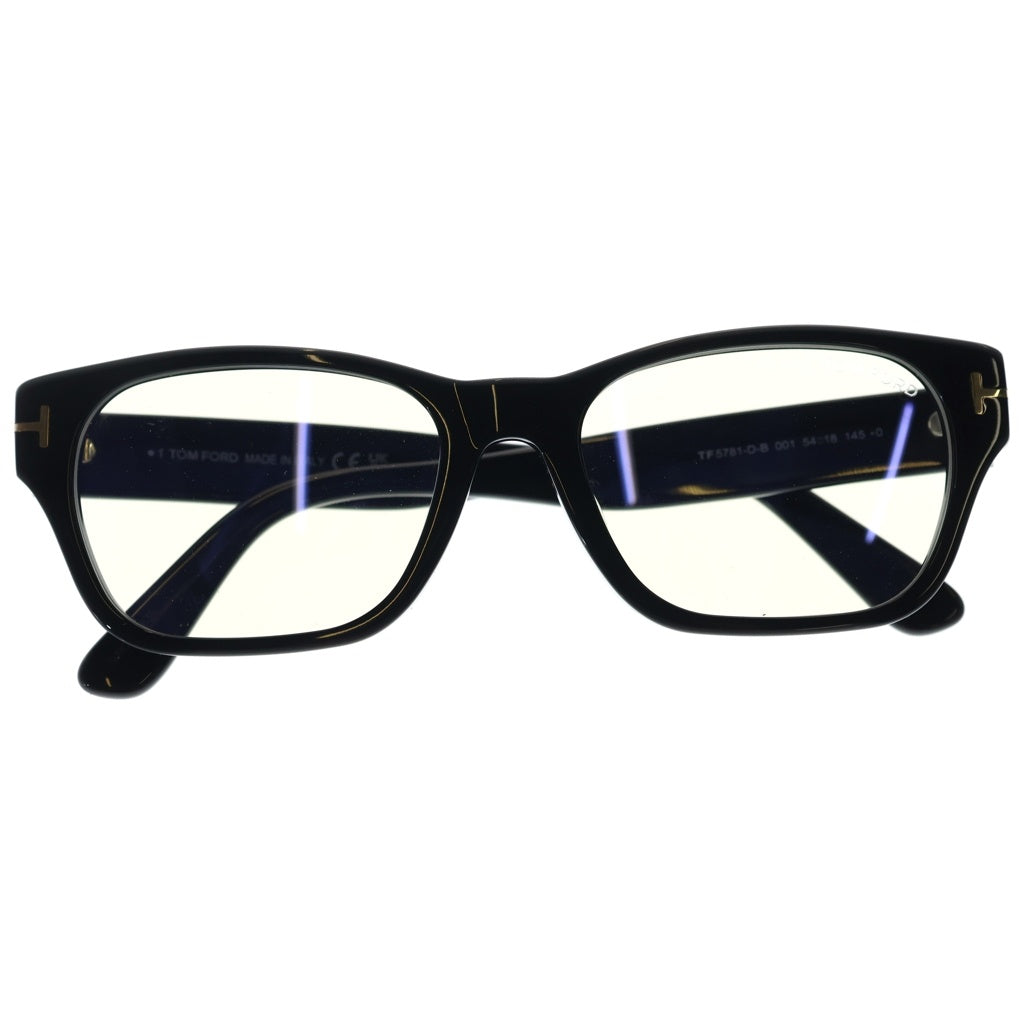TOM FORD(トムフォード) TF5781-D-B アジアンフィット スクエアフレーム クリアレンズ サングラス メガネ ブラック