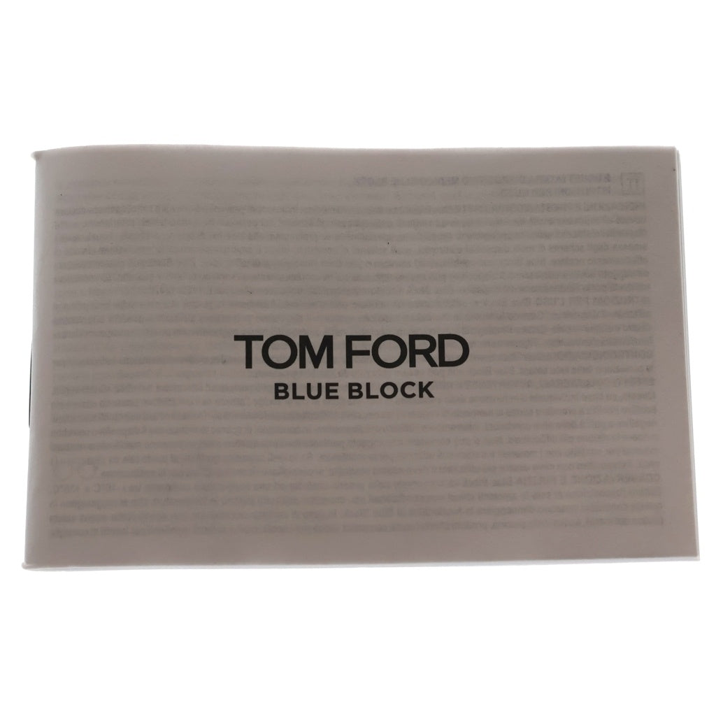 TOM FORD(トムフォード) TF5781-D-B アジアンフィット スクエアフレーム クリアレンズ サングラス メガネ ブラック