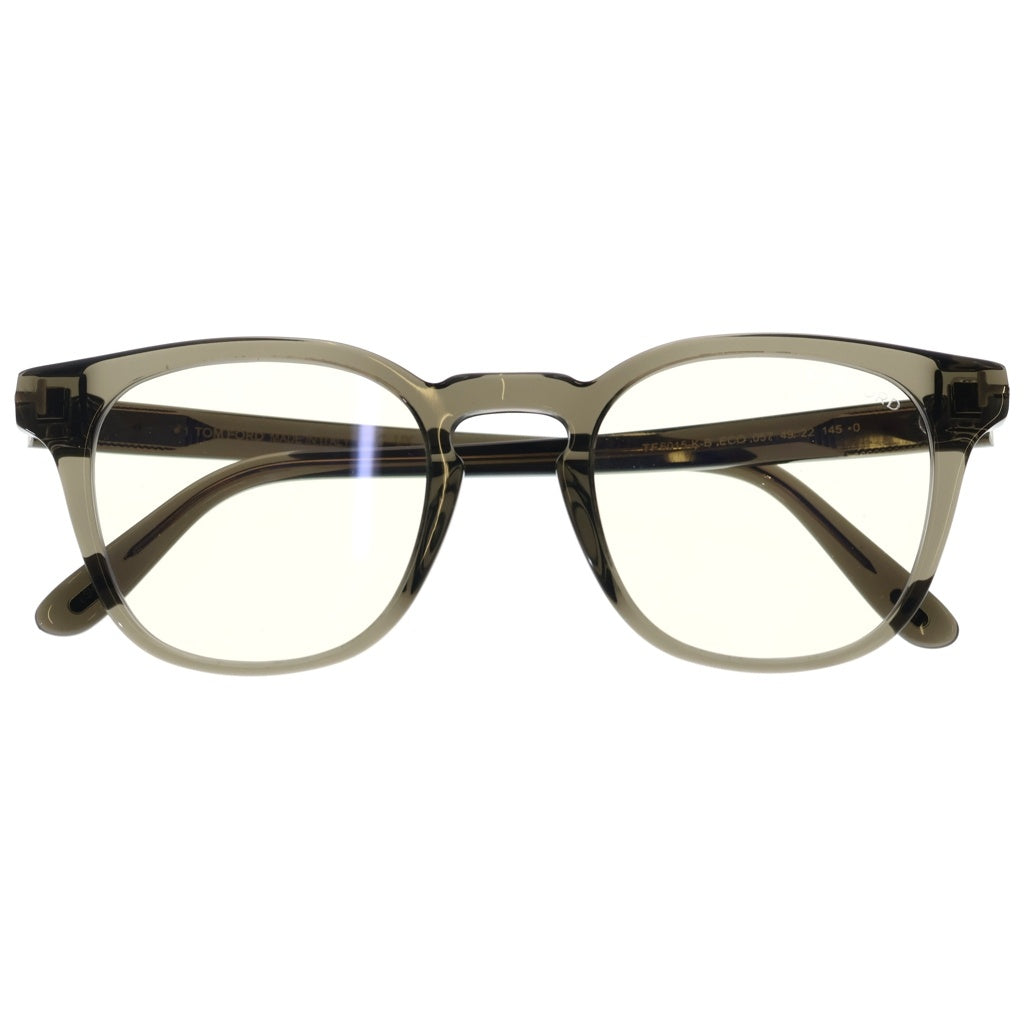 TOM FORD(トムフォード) TF6015-K-B アジアンフィット ウェリントンフレーム クリア サングラス メガネ カーキ