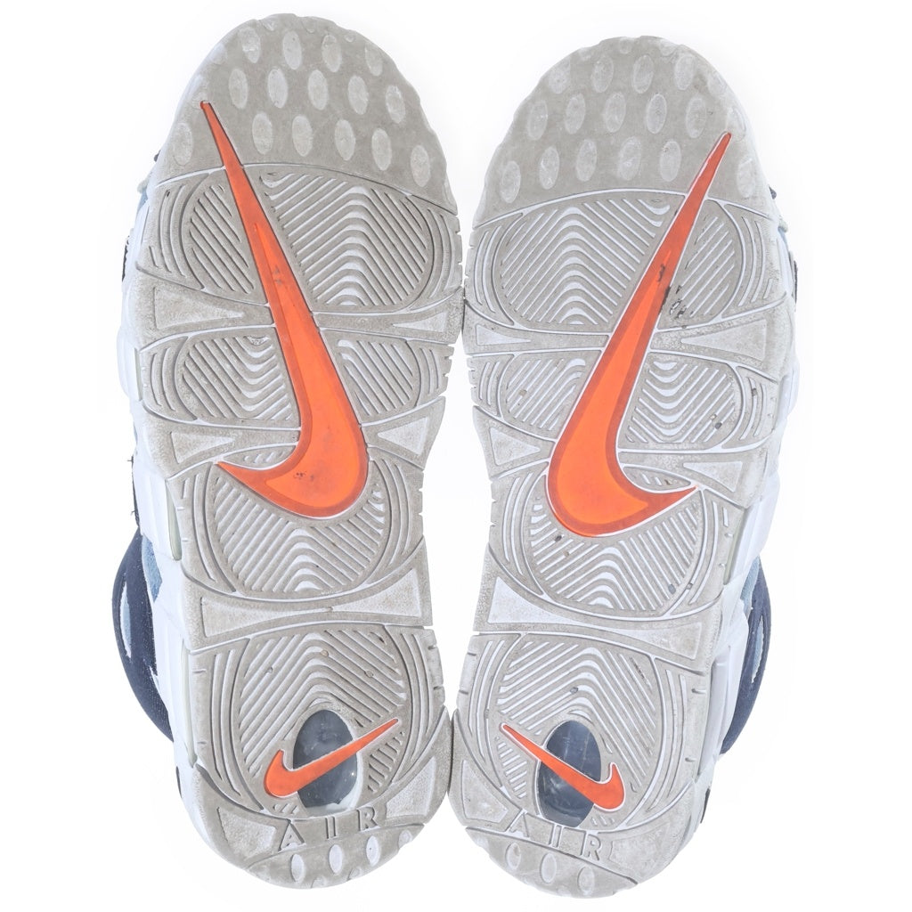 NIKE(ナイキ) AIR MORE UPTEMPO DENIM エアモアアップテンポ デニム ハイカットスニーカー インディゴ US9/27.0cm CJ6126-100