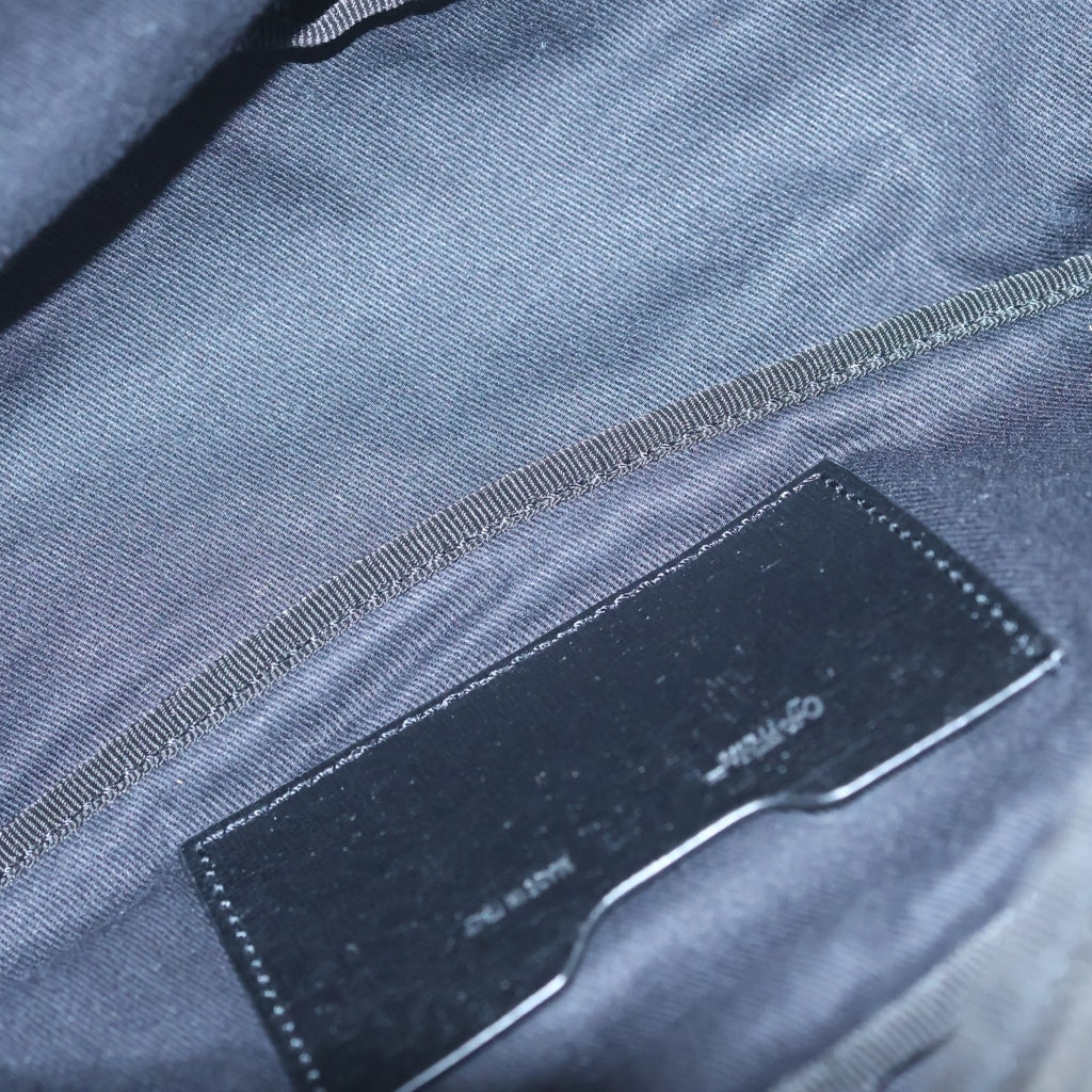 OFF-WHITE(オフホワイト) BASIC FANNYPACK ナイロン ベーシックファニーパック インダストリアル ショルダー ウエストバッグ ブラック/イエロー レディース