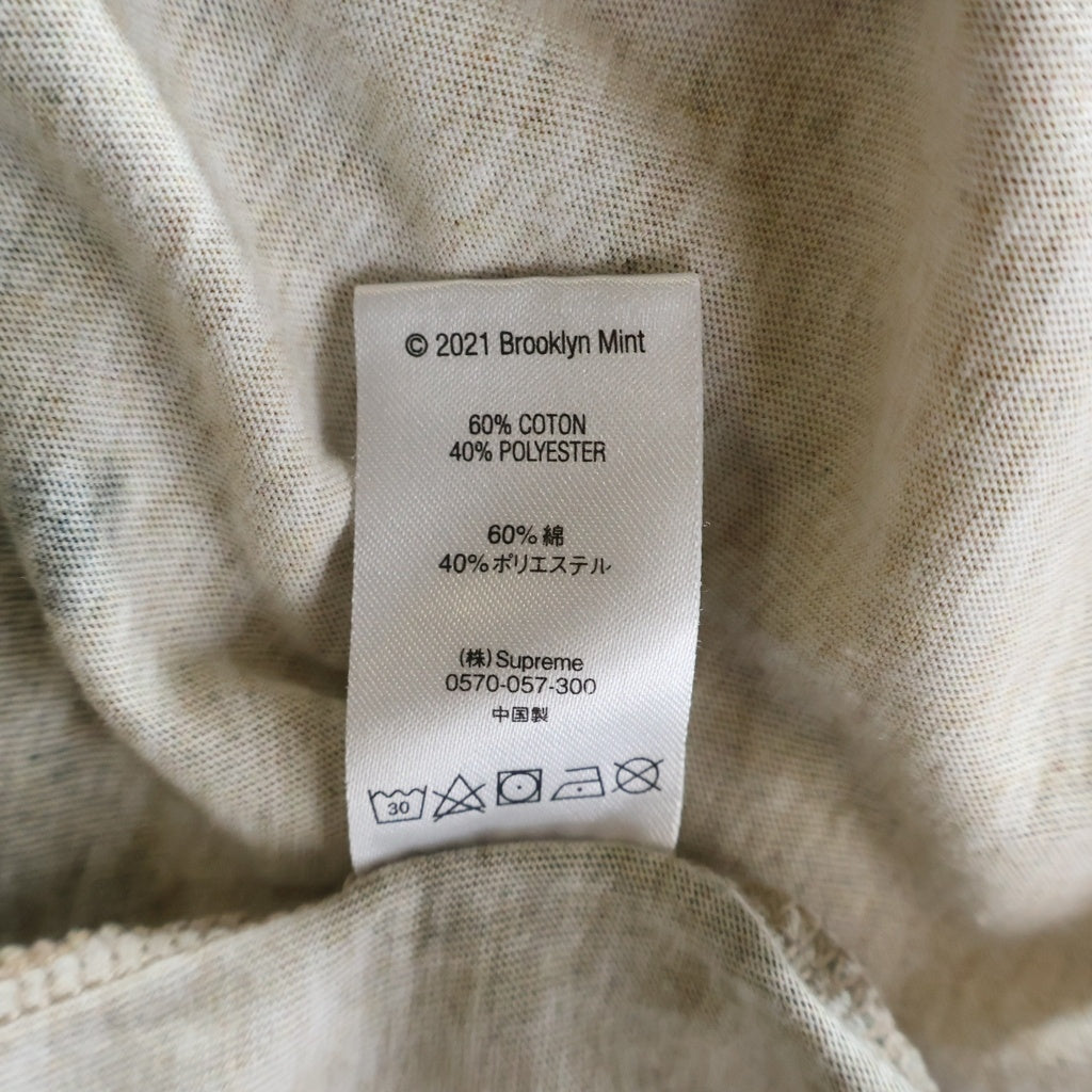 SUPREME(シュプリーム) 21SS Biggie S/S Top ビギー クルーネック 半袖Tシャツ カットソー マルチカラー