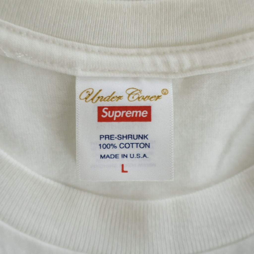 SUPREME(シュプリーム) 23SS ×UNDERCOVER Lupin Tee アンダーカバー ルパン クルーネック 半袖Tシャツ カットソー ホワイト
