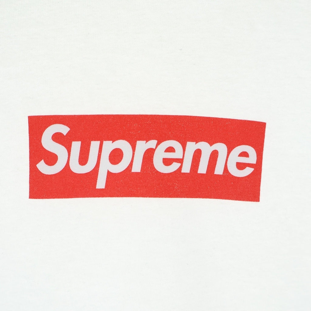 SUPREME(シュプリーム) 20AW Box Logo L/S Tee ボックスロゴ クルーネック 長袖Tシャツ カットソー ホワイト