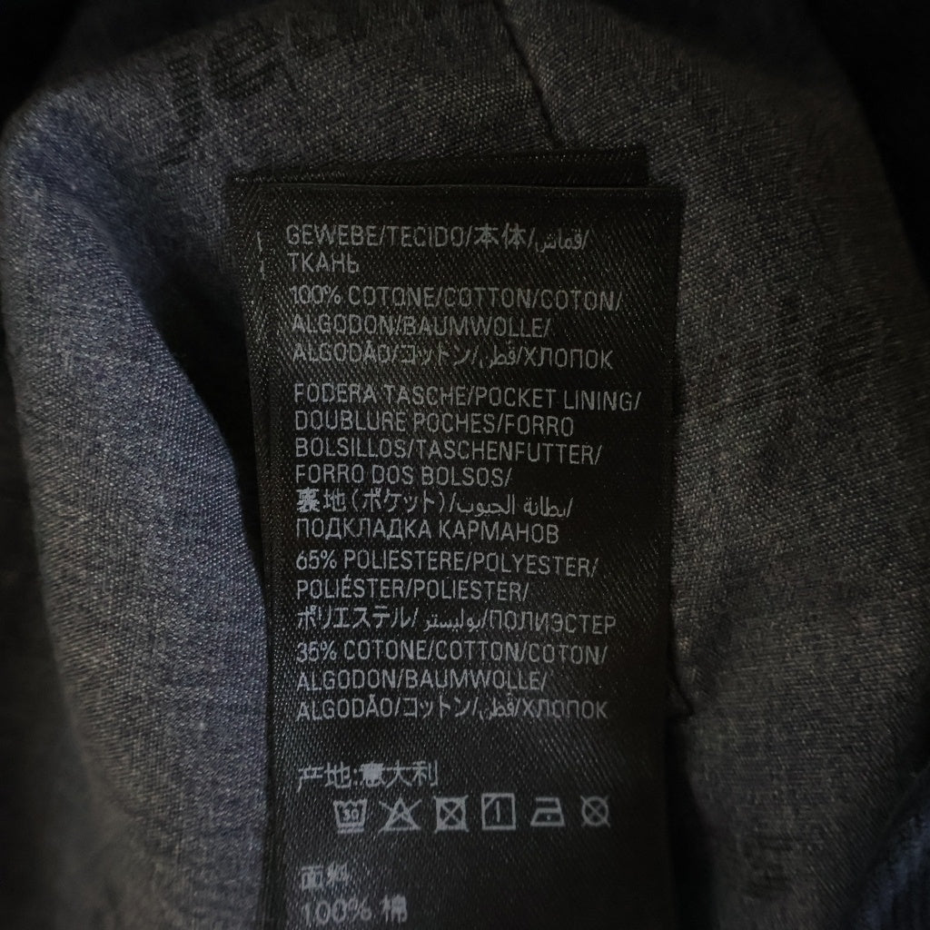 BALENCIAGA(バレンシアガ) 26SS CURVED KNEE PANTS カーブドニー ダメージ加工 デニムパンツ ブルー 857194 TTW64