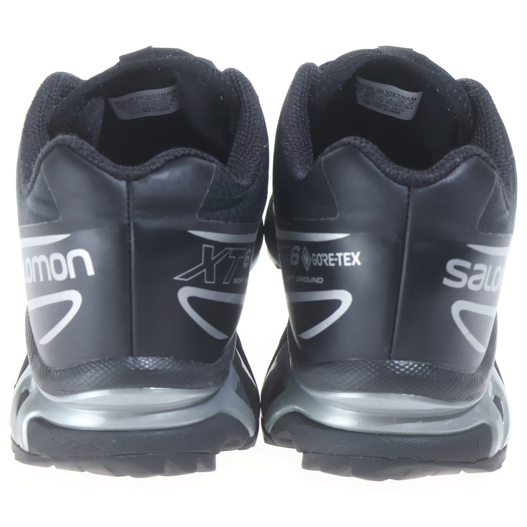SALOMON(サロモン) XT-6 GORE-TEX ゴアテックス クイックシューレース ローカットスニーカー US10.5/28.5cm ブラック/シルバー 474506