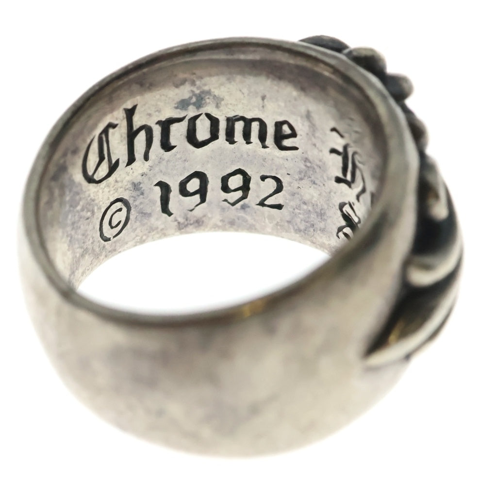 CHROME HEARTS(クロムハーツ) FLRL CRS フローラルクロス リング シルバー BCA346
