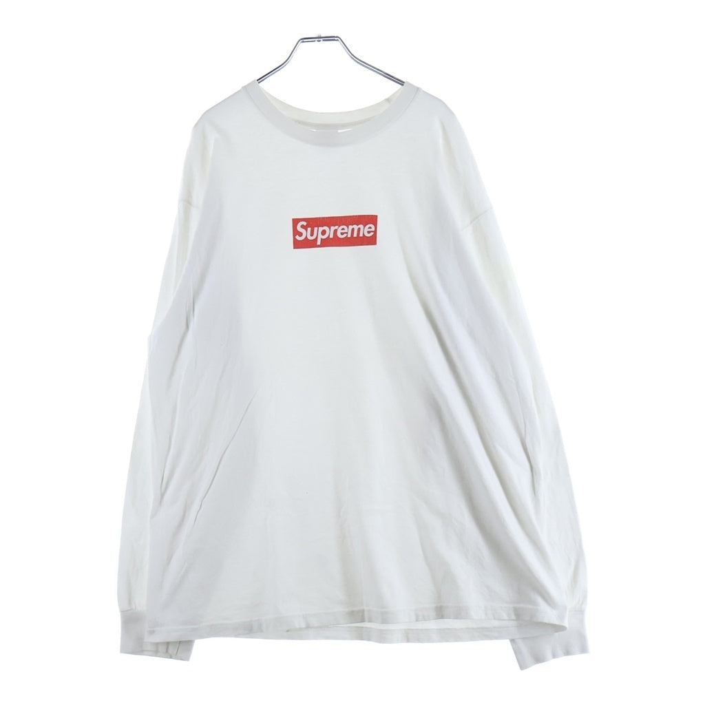 SUPREME(シュプリーム) 20AW Box Logo L/S Tee ボックスロゴ クルーネック ロングスリーブ Tシャツ カットソー ホワイト