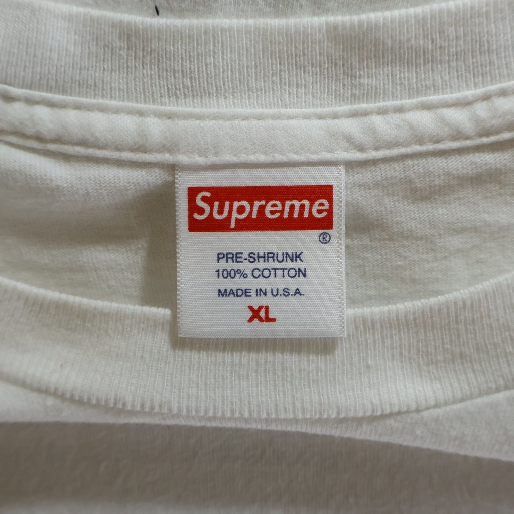 SUPREME(シュプリーム) 20AW Box Logo L/S Tee ボックスロゴ クルーネック ロングスリーブ Tシャツ カットソー ホワイト
