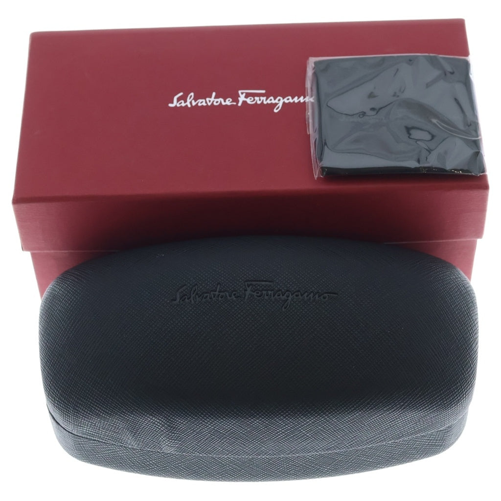 Salvatore Ferragamo(サルヴァトーレ フェラガモ) キャットアイ メタルフレーム サングラス アイウェア 眼鏡 ブラウン SF259SRK レディース