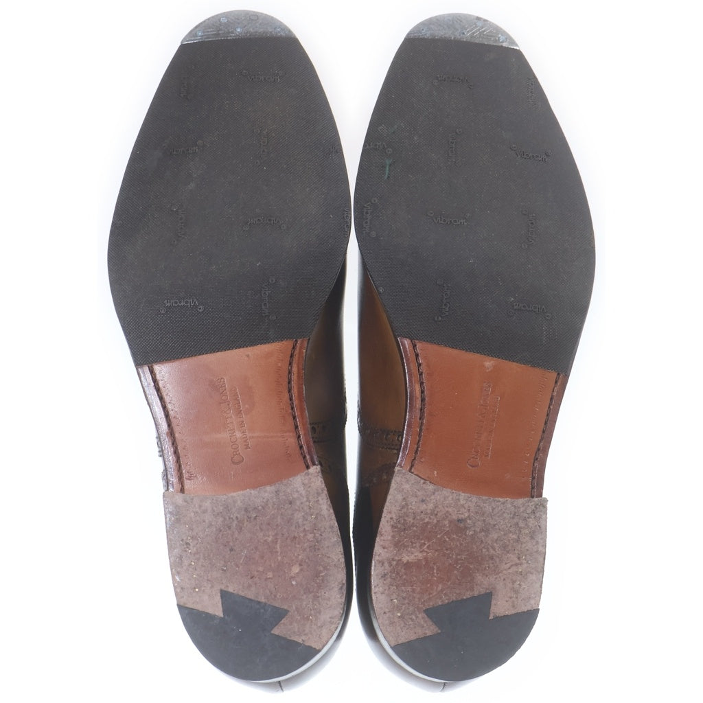 Crockett&Jones(クロケットアンドジョーンズ) WESTFIELD2 UK製 レザー レースアップ ドレスシューズ ブラウン MT569824014
