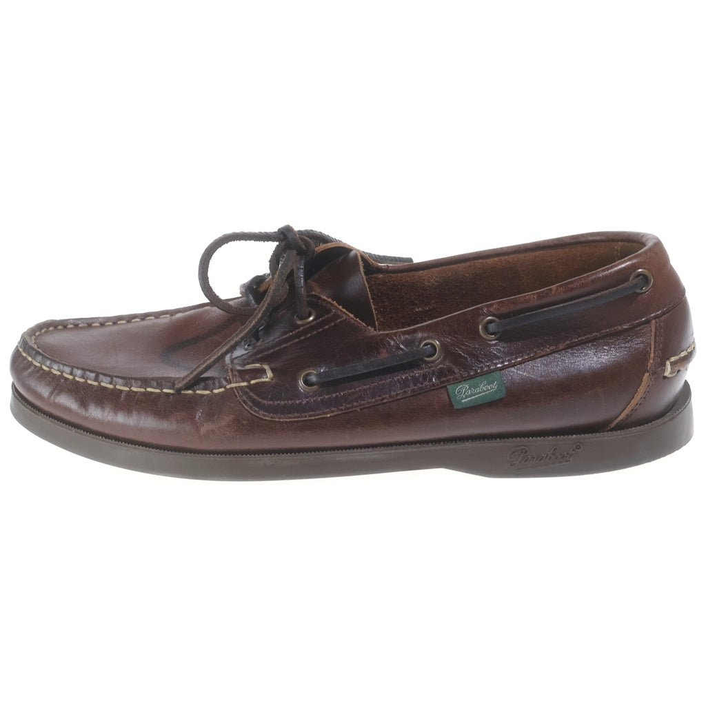 PARABOOT(パラブーツ) BARTH バース レザー デッキシューズ ブラウン 0721