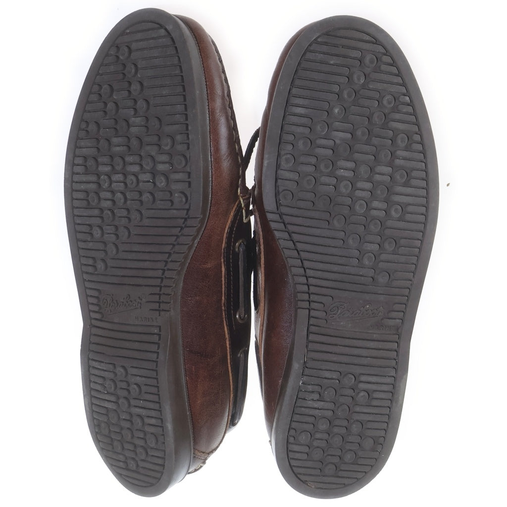 PARABOOT(パラブーツ) BARTH バース レザー デッキシューズ ブラウン 0721