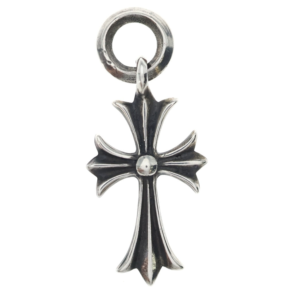 CHROME HEARTS(クロムハーツ) TINY CH CROSS タイニーCHクロス チャーム ネックレストップ シルバー BCA382