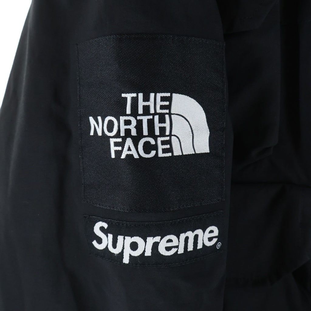 SUPREME(シュプリーム) 20SS ×THE NORTH FACE Cargo Jacket ザノースフェイス ロゴエンブロイダリー ナイロンカーゴジャケット ブラック NF0A4QSX