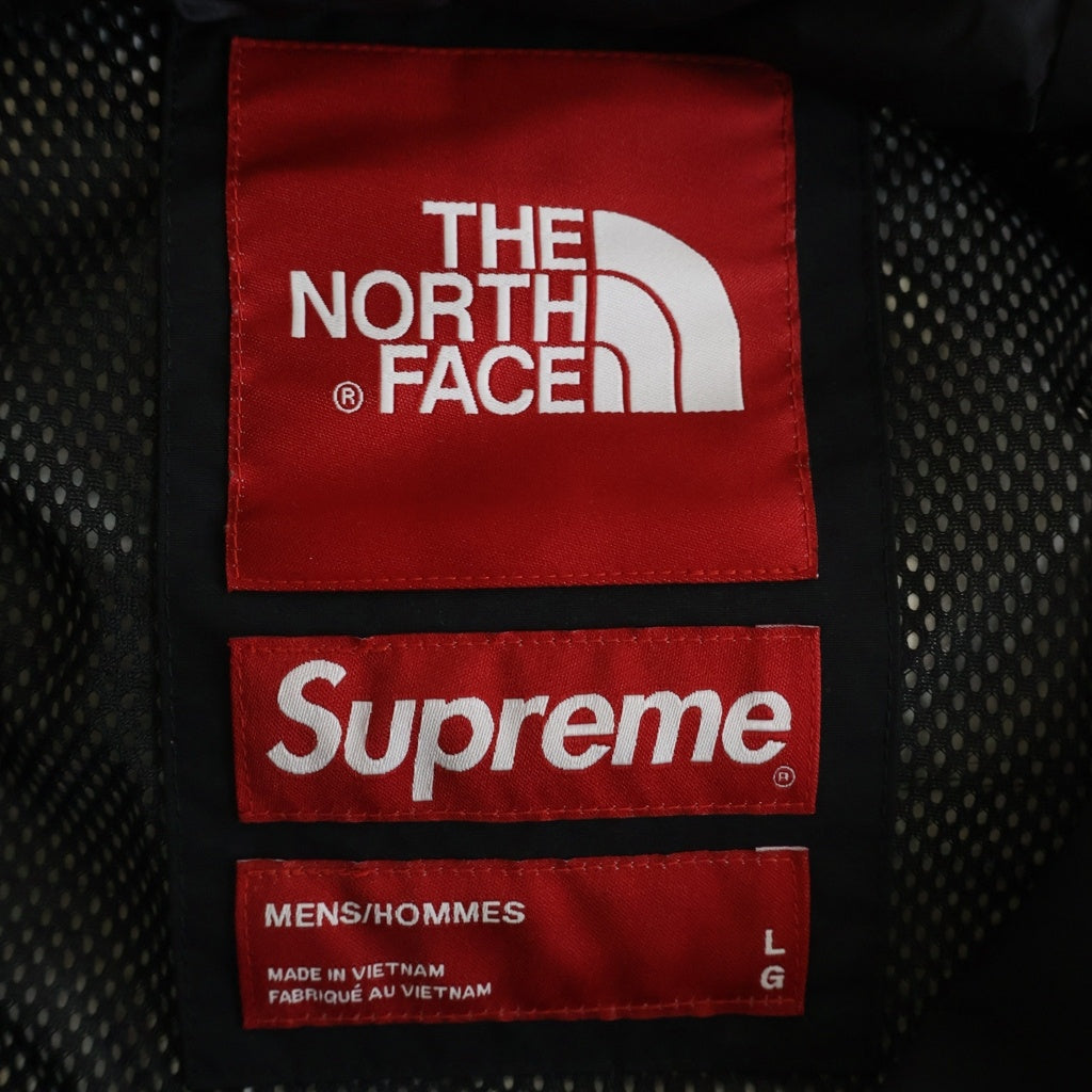 SUPREME(シュプリーム) 20SS ×THE NORTH FACE Cargo Jacket ザノースフェイス ロゴエンブロイダリー ナイロンカーゴジャケット ブラック NF0A4QSX