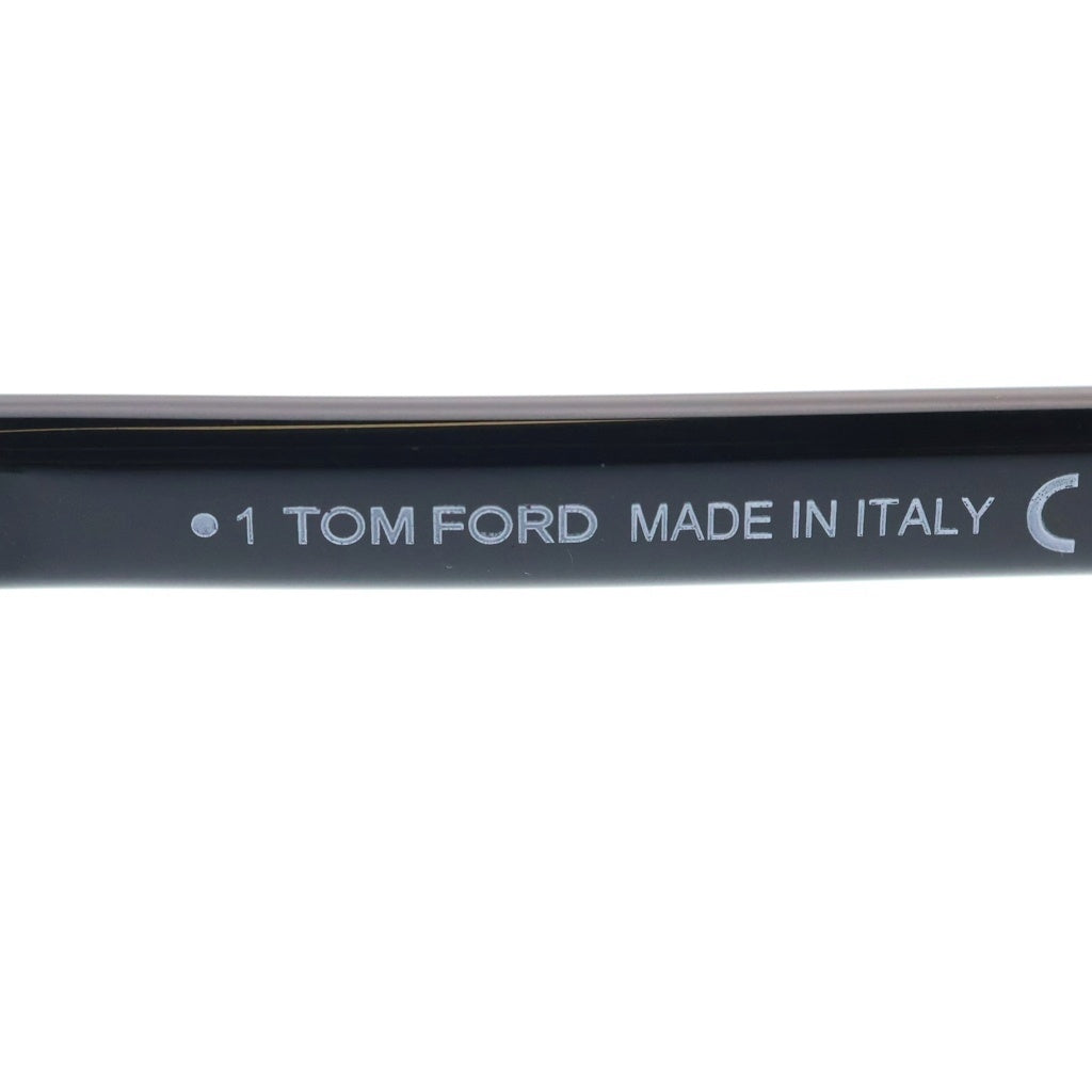 TOM FORD(トムフォード) TF6075-D-B アジアンフィット オーバルフレーム クリアレンズ サングラス メガネ ブラック