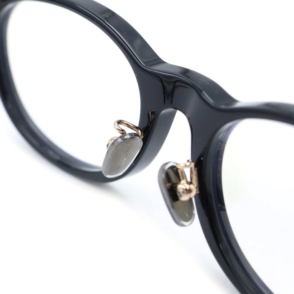 TOM FORD(トムフォード) TF6075-D-B アジアンフィット オーバルフレーム クリアレンズ サングラス メガネ ブラック