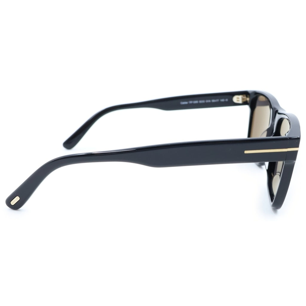 TOM FORD(トムフォード) CALDER スクエアフレーム カラーレンズ サングラス メガネ ブラック TF1205